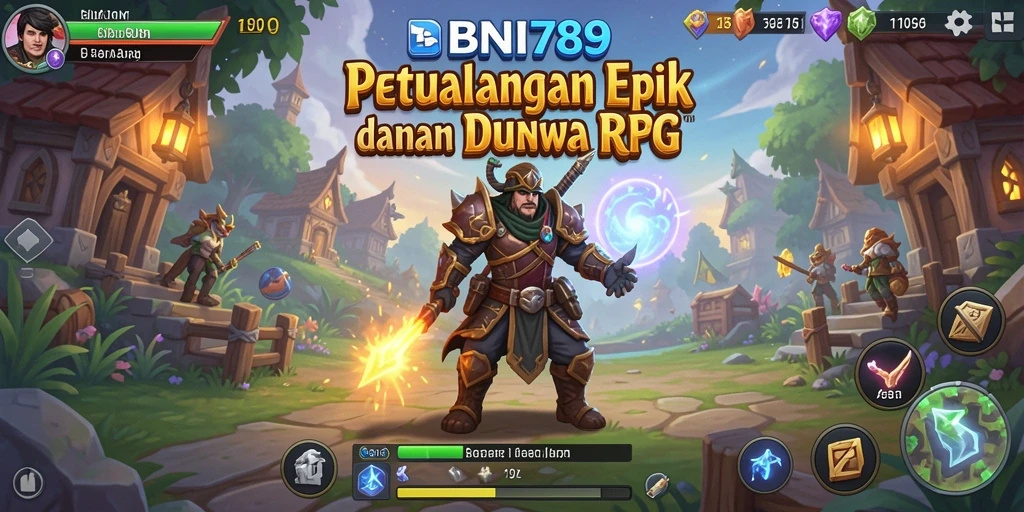 Screenshot gameplay BNI789 dengan aksi seru dan karakter menakjubkan.