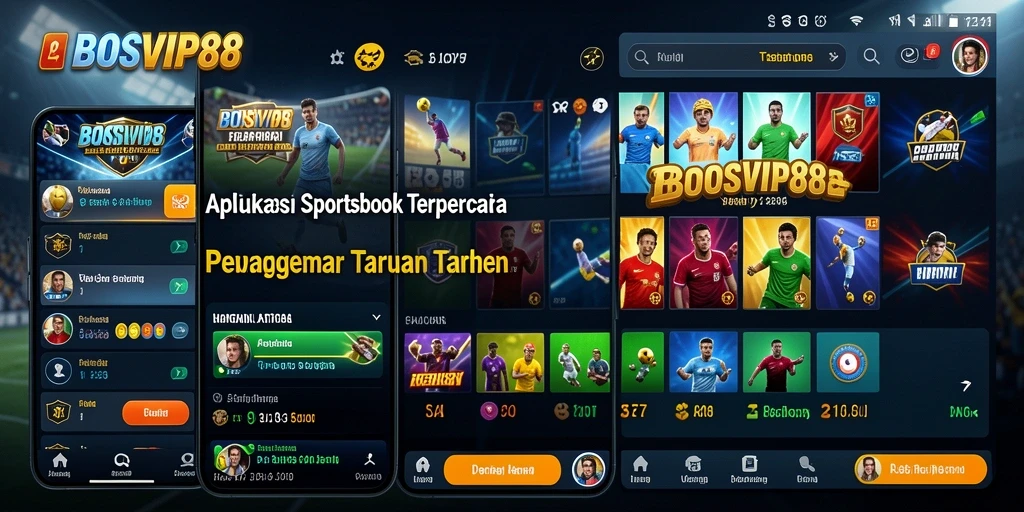 Tampilan gameplay Sportsbook yang menarik dan interaktif di BOSVIP88.