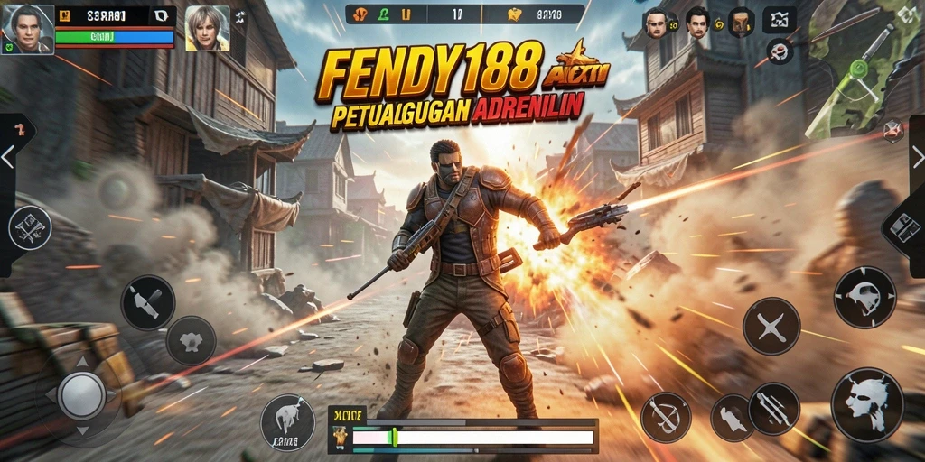 Tampilan seru dari gameplay FENDY188 yang penuh aksi.