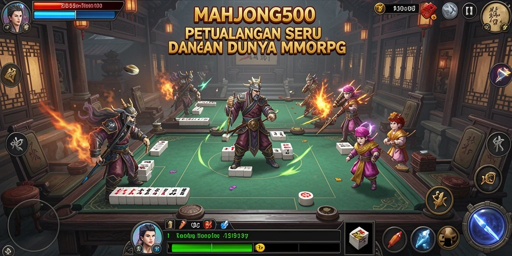 Tampilkan gameplay menarik dari petualangan MMORPG.