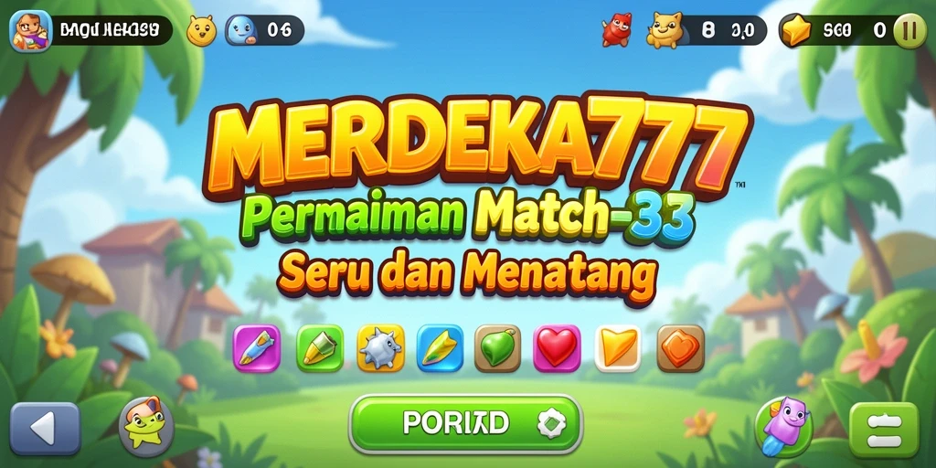 Tangkapan layar gameplay MERDEKA777 yang seru dan penuh warna.