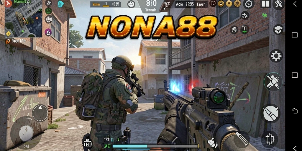 Gameplay NONA88 yang intens dan mendebarkan dengan aksi FPS yang menarik.