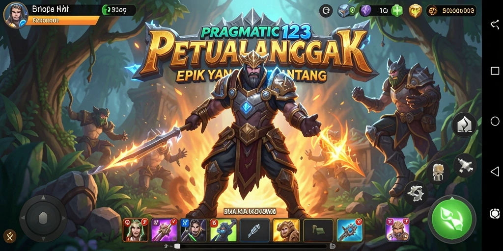 Tampilan gameplay seru di dunia petualangan PRAGMATIC123.