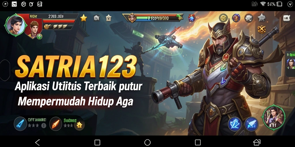 Tampilan antarmuka SATRIA123 yang ramah pengguna dan fungsional.