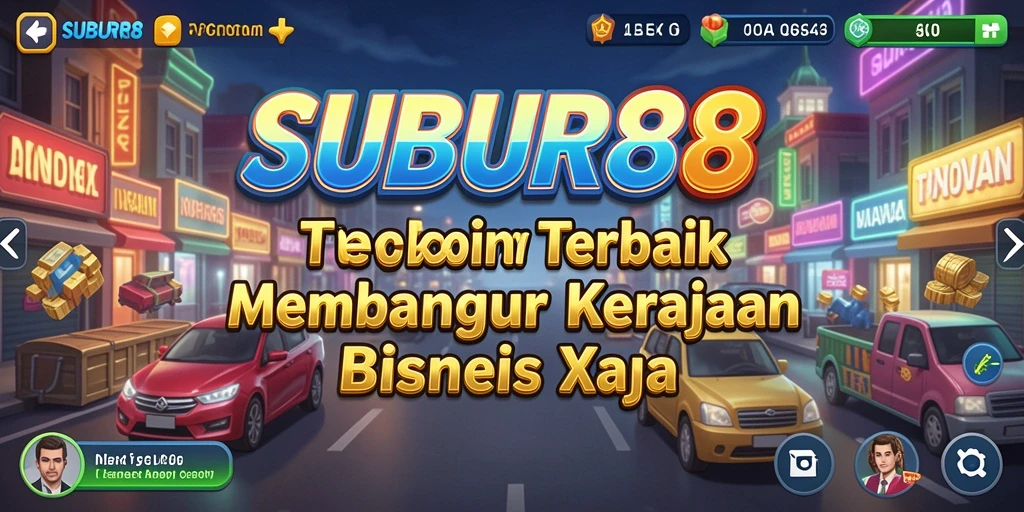 Screenshot tampilan gameplay SUBUR88 yang menampilkan keragaman bisnis.